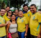 C&eacute;sar Ramos (PSD), esteve na Pra&ccedil;a do Espinheiro, em Itapissuma. 