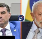 Fl&aacute;vio Bolsonaro e Lula