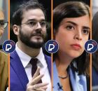 Marina Silva, Tulio G&acirc;delha, Tabata Amaral e Samia Bonfim