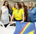 Governadora Raquel Lyra em agenda no Hospital Mestre Vitalino.