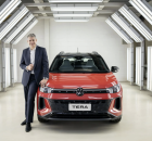 Ciro Possobom (CFO Volkswagen) e seu xod&oacute;, Volkswagen TERA. 