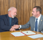Lula e Andrei Rodrigues
