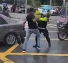 Motociclista &eacute; preso ap&oacute;s agredir agente da CTTU.