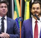 Nikolas Ferreira e T&uacute;lio Gad&ecirc;lha.