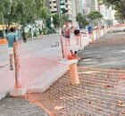 Reforma do cal&ccedil;ad&atilde;o de Boa Viagem