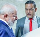 Presidente Lula e o prefeito de Garanhuns, Sivaldo Albino.