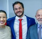 Raquel Lyra, T&uacute;lio Gadelha e Lula