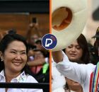 Keiko Fujimori e  Roberto S&aacute;nchez