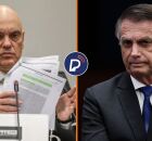 Ministro, Alexandre de Moraes e Jair Bolsonaro, ex-presidente