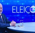 Presidente Lula na bancada do Jornal Nacional da Tv Globo