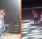 Ronny Seresteiro em show esvaziado.