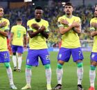 Sele&ccedil;&atilde;o Brasileira durante Copa do Mundo de 2022.