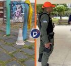Vereador Eduardo Moura fiscaliza o Parque Dona Lindu, no Recife
