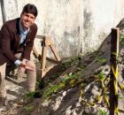 Vereador Eduardo Moura fiscaliza obra em unidade de sa&uacute;de no Recife.