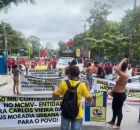 Protesto no Recife por moradia