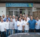Eduardo da Fonte com aliados em Garanhuns