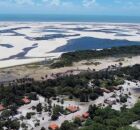 A Praia dos Atins, localizada nos Len&ccedil;&oacute;is Maranhenses, no Maranh&atilde;o