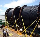 No interior do Par&aacute;, cabos de fibra &oacute;ptica s&atilde;o instalados em rios para expandir a rede 