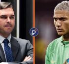 Richarlison manda indireta para Fl&aacute;vio Bolsonaro nas redes sociais sobre caso de im&oacute;vel milion&aacute;rio
