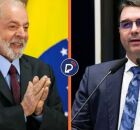 Luiz In&aacute;cio Lula da Silva (PT) e Fl&aacute;vio Bolsonaro (PL). 