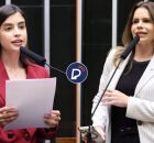 Deputadas federais T&aacute;bata Amaral e Clarissa T&eacute;rcio.
