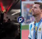 Passageiros comemoram em Avi&atilde;o