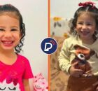 Crian&ccedil;a de um ano ano e 11 meses, identificada como Arielly.