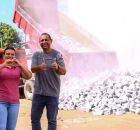 Nova fase da obra inclui prepara&ccedil;&atilde;o do canteiro e isolamento da &aacute;rea. Al&eacute;m disso, a ponte provis&oacute;ria foi liberada apenas para pedestres por quest&otilde;es de seguran&ccedil;a.