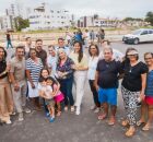 Prefeita de Olinda, Mirella Almeida, e a governadora de Pernambuco, Raquel Lyra.