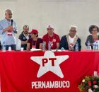 Encontro do PT Pernambuco.