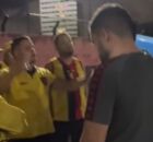 Membros da organizada do sport