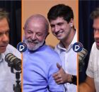 Gilson Machado, Lula, Jo&atilde;o Campos e Pedro Campos.