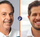 Gilson Machado Neto e Pedro Campos fazem debate.