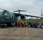 Envio de ajuda humanit&aacute;ria