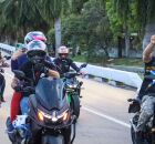 Passeio motocicl&iacute;stico do 4&ordm; Batalh&atilde;o de Pol&iacute;cia do Ex&eacute;rcito em mar&ccedil;o de 2026, no Recife.