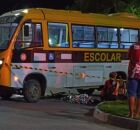 Adolescente de 13 anos morre ap&oacute;s ser atropelado por &ocirc;nibus escolar em Arcoverde (PE)
