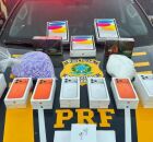 PRF apreende lote com Iphones 17, notebooks e cigarros eletr&ocirc;nicos sem nota fiscal em Salgueiro (PE)