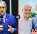 Luciano Bivar, Humberto Costa e Lula.