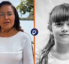 Lucinha Mota e menina Beatriz.