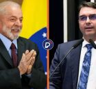 Lula e Fl&aacute;vio Bolsonaro.