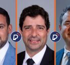 Deputados estaduais Romero Albuquerque e Rodrigo e Farias, ambos do PSB, e J&uacute;nior Matuto do Republicanos.