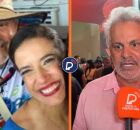 Osmar Ricardo e Raquel Lyra. 