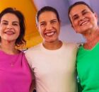 Vice-governadora, Priscila Krause ao lado da Prefeita Elcione e da Governadora Raquel Lyra