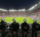 Pol&iacute;cia Militar na Arena