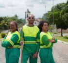 Colaboradores da coleta de lixo de Igarassu