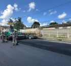 A interven&ccedil;&atilde;o busca melhorar as condi&ccedil;&otilde;es de circula&ccedil;&atilde;o na via, utilizada diariamente por moradores da regi&atilde;o e motoristas.