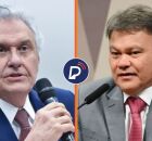  candidato &agrave; Presid&ecirc;ncia da Rep&uacute;blica pelo PSD, Ronaldo Caiado e o promotor de Justi&ccedil;a Lincoln Gakiya.