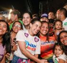 Raquel Lyra faz porta a porta em Camaragibe e cumpre agenda em mais duas cidades de Pernambuco neste s&aacute;bado (22)