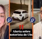 Motorista de aplicativo envolvido no caso com a jornalista Rachel Sheherazade.