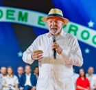Lula em conven&ccedil;&atilde;o do PT na Bahia